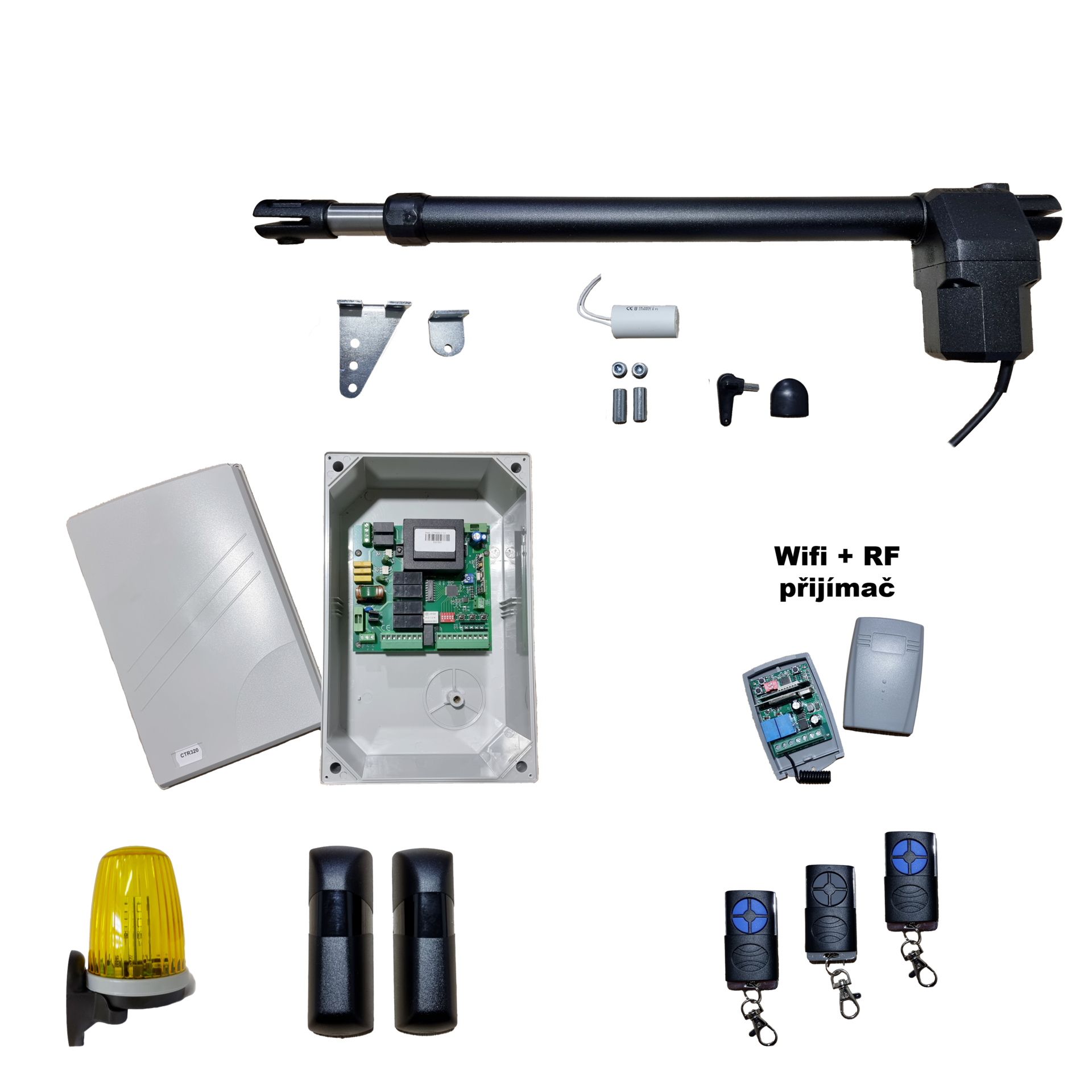 EP Wing 4001.R kit - pohon jednokrídlových brán do šírky 4m | Epohony.sk